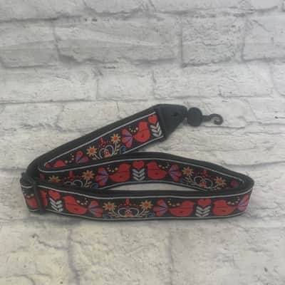 Ernie Ball Jacquard Strap Flowers And Birds image 1