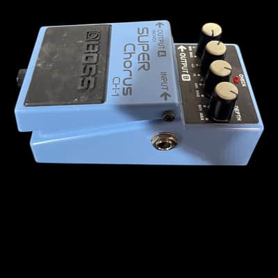 Boss CH-1 Super Chorus (Dark Gray Label) 2001 - Present - Blue X9196 image 2
