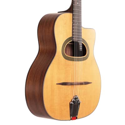 Eastman DM3 Grande Bouche Acoustic Guitar Natural image 5