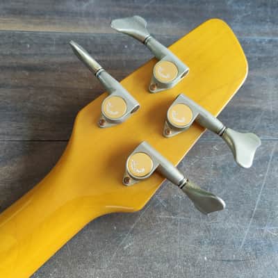 1988 Aria Pro II IGB-85 Integra Bass (Natural) image 10