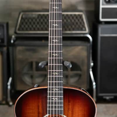 Taylor Catch Custom #44 C24e Grand Auditorium Baritone-8 8-String Acoustic/Electric Guitar - Figured Blackwood with Hardshell Case image 7