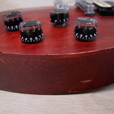 Gibson LPM 2014 Cherry Maple Neck Les Paul '61 Zebra Pickups w/ Bag image 6