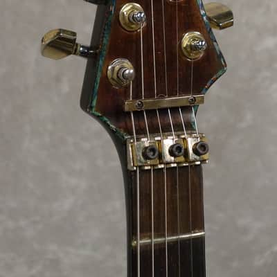 Unbranded "Home Brew" electric guitar w/ EMG pickups & Floyd Rose image 3