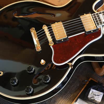 2022 Gibson Custom Shop '59 ES-355 Reissue Semi-Hollow Electric Guitar Ebony + COA OHSC image 6