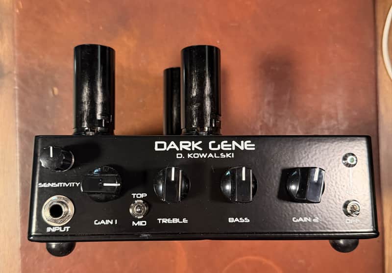 D. Kowalski Dark Gene Green (JCM 800-Style) 1/2W Amp Head with Pelican Case image 1