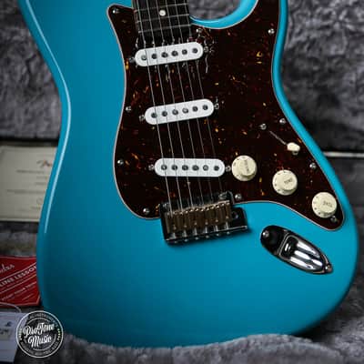 Fender American Professional II Stratocaster Miami Blue image 4