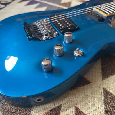 1989 ESP Horizon Custom Condorde Lawsuit Headstock Sinclair Trem with Bar OHSC image 7