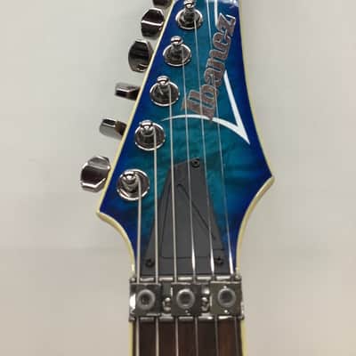 Ibanez S670QM-SPB Standard with Mahogany Body, Jatoba Fretboard 2018 - Sapphire Blue Burst image 5