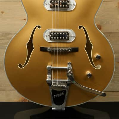 Eastman T58/v-GD Goldburst (or Goldtop) Thinline Hollowbody – Excellent Condition w/ Hard Case image 1