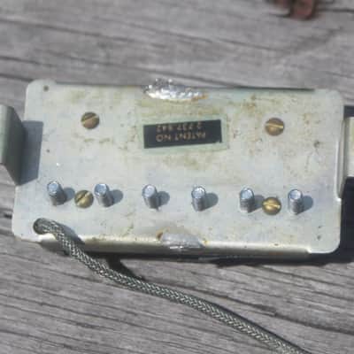 Vintage 1968 Gibson Patent Number Sticker Humbucker T Top Pickup 7.87K 1969 1960's 1970's Les Paul ES SG image 8