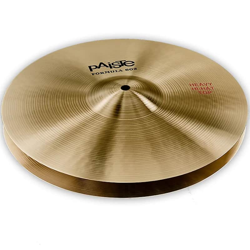 Paiste 14" Formula 602 Classic Heavy Hi-Hat Cymbals (Pair) image 1