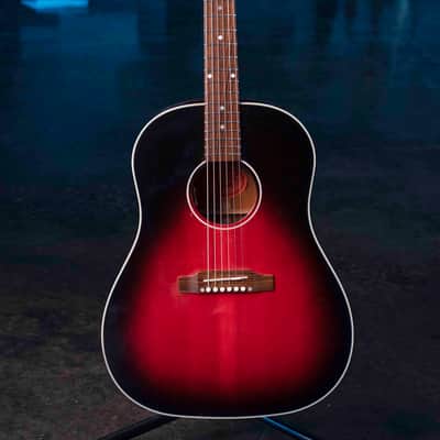 GIBSON SLASH J-45 - VERMILLION BURST WITH CASE image 2