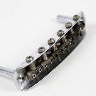 1963 Vintage Fender Jazzmaster/Jaguar BRIDGE USA 1960s Pre-CBS L-Series image 2