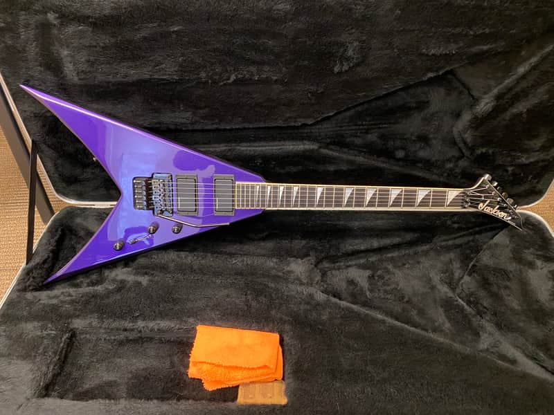 Jackson USA KV2 King V 1998 Pavo Purple | Reverb