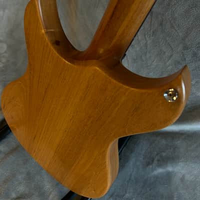 96 art Solid Body Set Neck Doublecut Jr Mahogany and Maple Guitar - Custom Handmade image 12