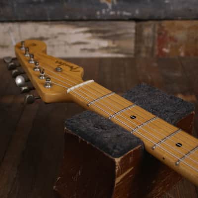 1992 Fender USA Custom Shop '54 Stratocaster Reissue 2 Tone Sunburst image 6