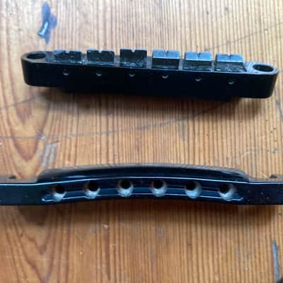 Epiphone Gothic SG Guitar Bridge & Tailpiece 2000s Korea Black B-2 image 7