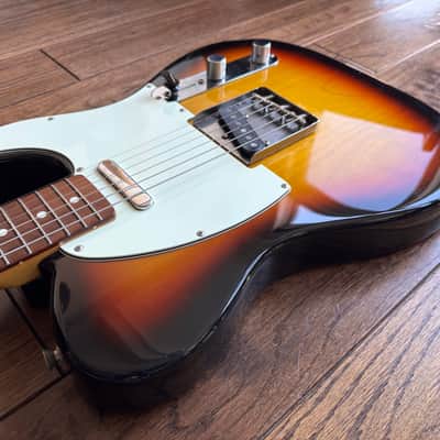 2012 Fender TL-72 Telecaster Electric Guitar '72 Reissue Sunburst MIJ Japan image 6