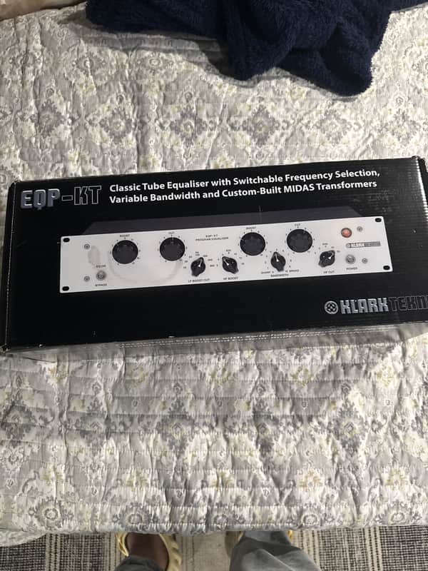 Klark Teknik EQP-KT Classic Tube Equalizer 2017 - 2019 - Silver image 1