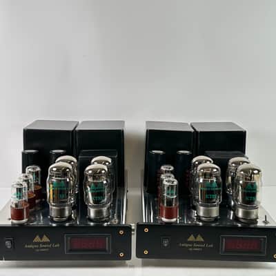 Vintage Antique Sound Lab AQ-1008DT Tube Amplifier Pair image 3