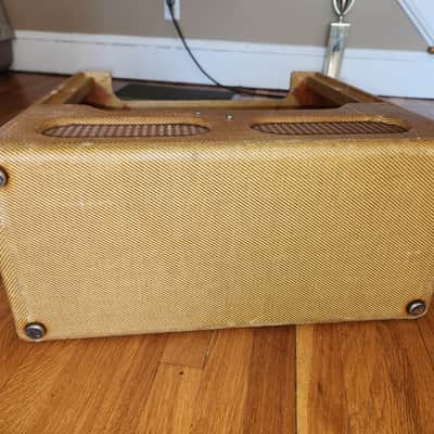 Fender Bassman 5E6 Narrow Panel 40-Watt 4x10" Guitar Combo 1955 - Tweed image 15