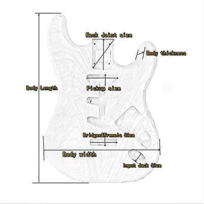 Mahogany PJB Bass Body DIY Project image 3