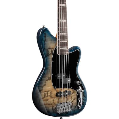 Ibanez Talman Bass Standard 5 String  Electric Bass - Cosmic Blue Starburst (TMB405TACBS) image 7
