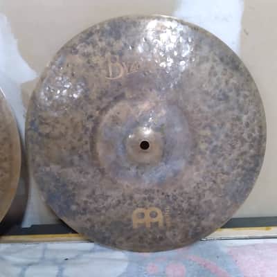 Meinl 14" Byzance Extra Dry Medium Hi-Hat (Pair) 2007 - Present - Un-Lathed image 8