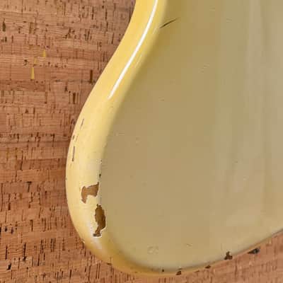 Fender Jaguar 1963 - Olympic White with Matching Headstock image 12