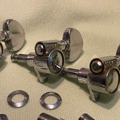 Vintage 1958 1959 Grover Pat Pend tuners for martin d28 gibson Les Paul PAF Burst standard es 355 Flying v 175 SG image 16
