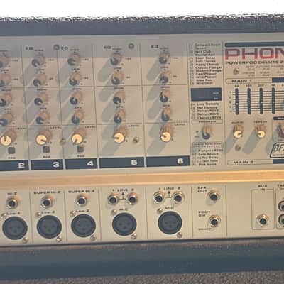 Phonic Powerpod 620 Deluxe 200W 6-Channel Powered Mixer – Effects Not Working image 6