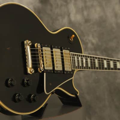 1957 Gibson Les Paul Custom w/3 original PAF pickups + Fretless Wonder HANG TAG! image 13
