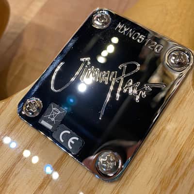 Fender Jimmy Page Telecaster Electric Guitar Natural w/ Artwork image 12