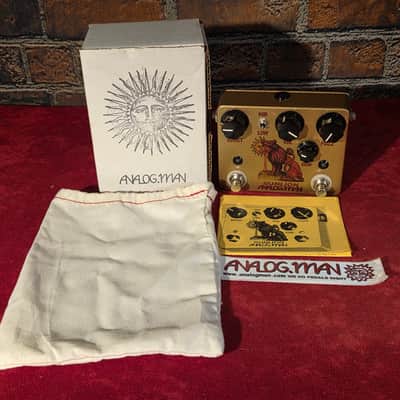 Analogman Sun Face Mullard CV7005 germanium fuzz | Reverb