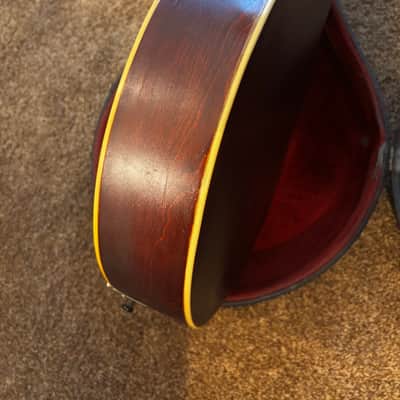 Gibson K-2 Mandocello black with Original Case 1913 mandolin family Mando image 13
