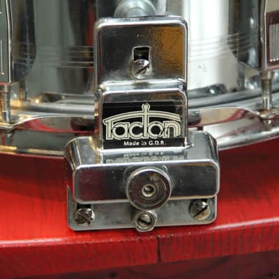 RARE Vintage snare Tacton 6.5x14 Steel 1970s GDR image 7