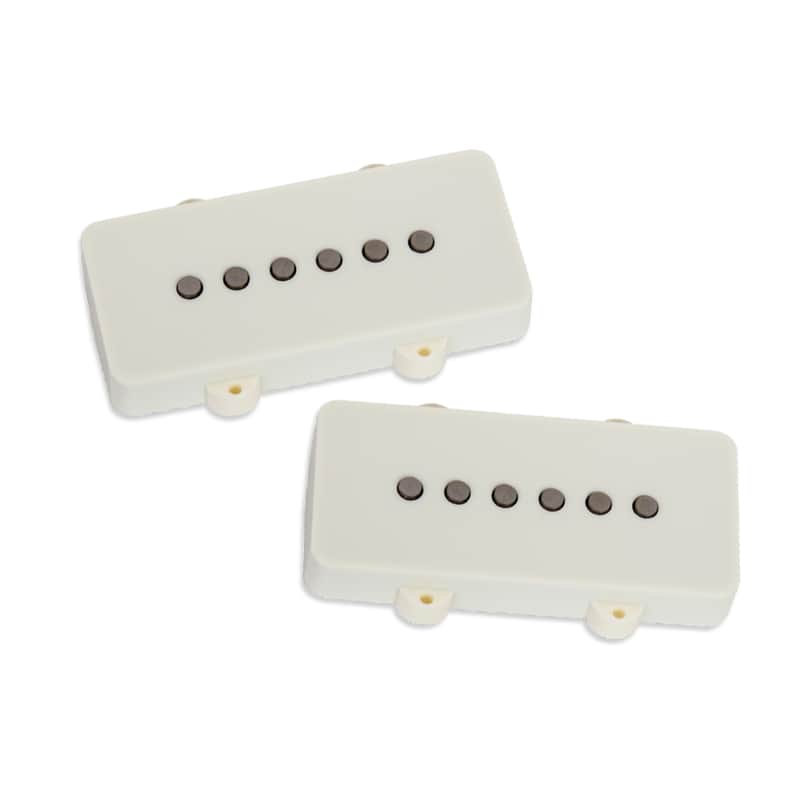 Seymour Duncan Jazzmaster Silencer Vintage Pickup Set Parchment image 1