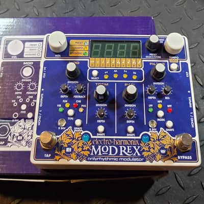 Electro-Harmonix Mod Rex Polyrhythmic Modulator 2018 - Present - White / Blue