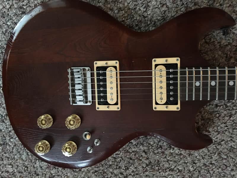 Aria Pro II CS-250 Walnut Double Cutaway Matsumoto MIJ. | Reverb