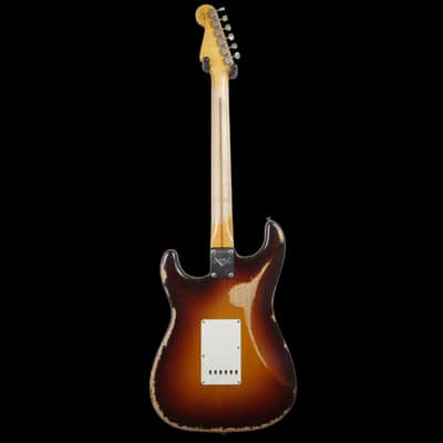 Fender '55 Stratocaster Heavy Relic MN - Sunburst image 4