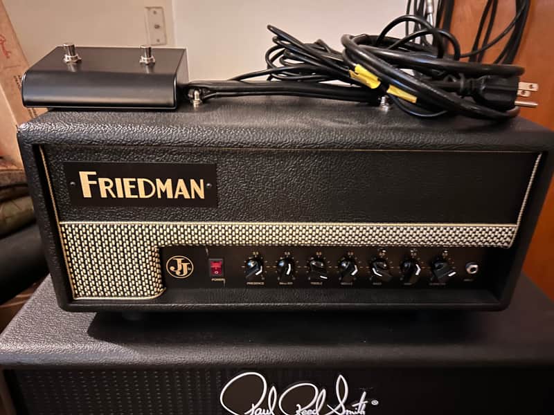 Friedman JJ-Junior Jerry Cantrell Signature 2-Channel 20-Watt Guitar Amp Head 2019 - Present - Black image 1
