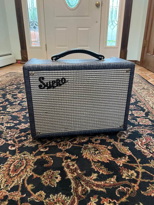 Supro 1606J '64 Super 5-Watt 1x8" Guitar Combo 2017 - Present - Blue Rhino