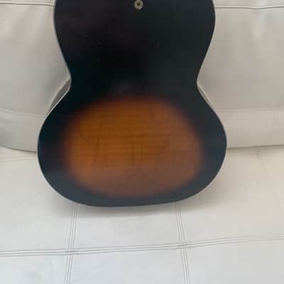 1963-1965 Kay K5160 Sunburst Vintage Acoustic Guitar image 6