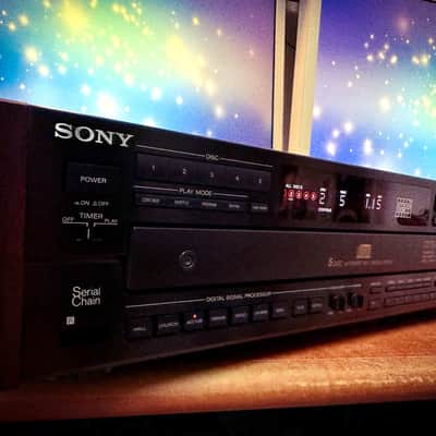 SONY CDP-C87ES 🌈RaRe🌈 Vintage Premium ES 5-CD Tray CD Deck image 2