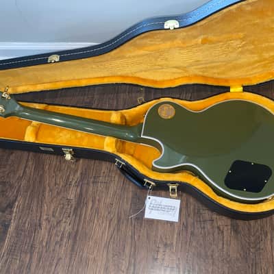 2025 Rare Gibson Les Paul Custom olive drab VOS one of a kind image 14