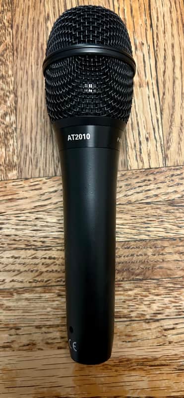 Audio-Technica AT2010 Handheld Condenser Microhone 2010s - Black image 1