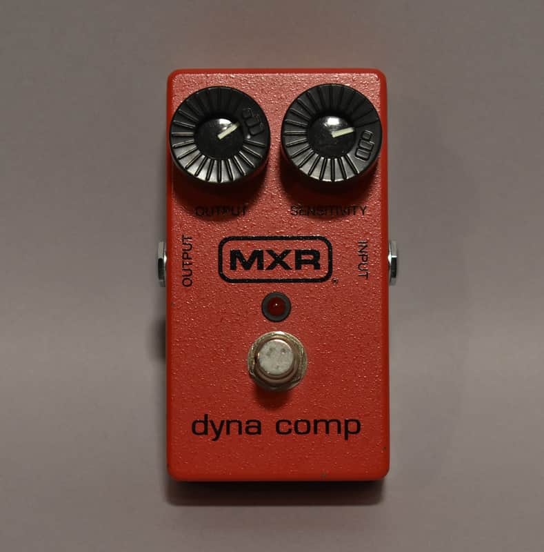 MXR M102 Dyna Comp Compressor Effect Pedal Red Block Logo Reissue image 1