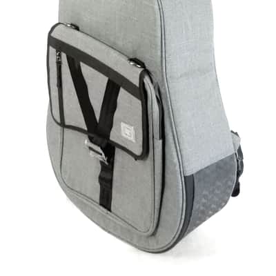 Gator Transit Series Acoustic Guitar Gig Bag - Light Grey image 2