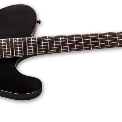 ESP LTD TE-401 Black Satin BLKS EMG B-Stock Electric Guitar TE401 TE401BLKS image 4