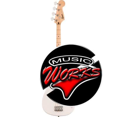 SQUIER - Sonic Bronco Bass Arctic White 0373802580 image 2